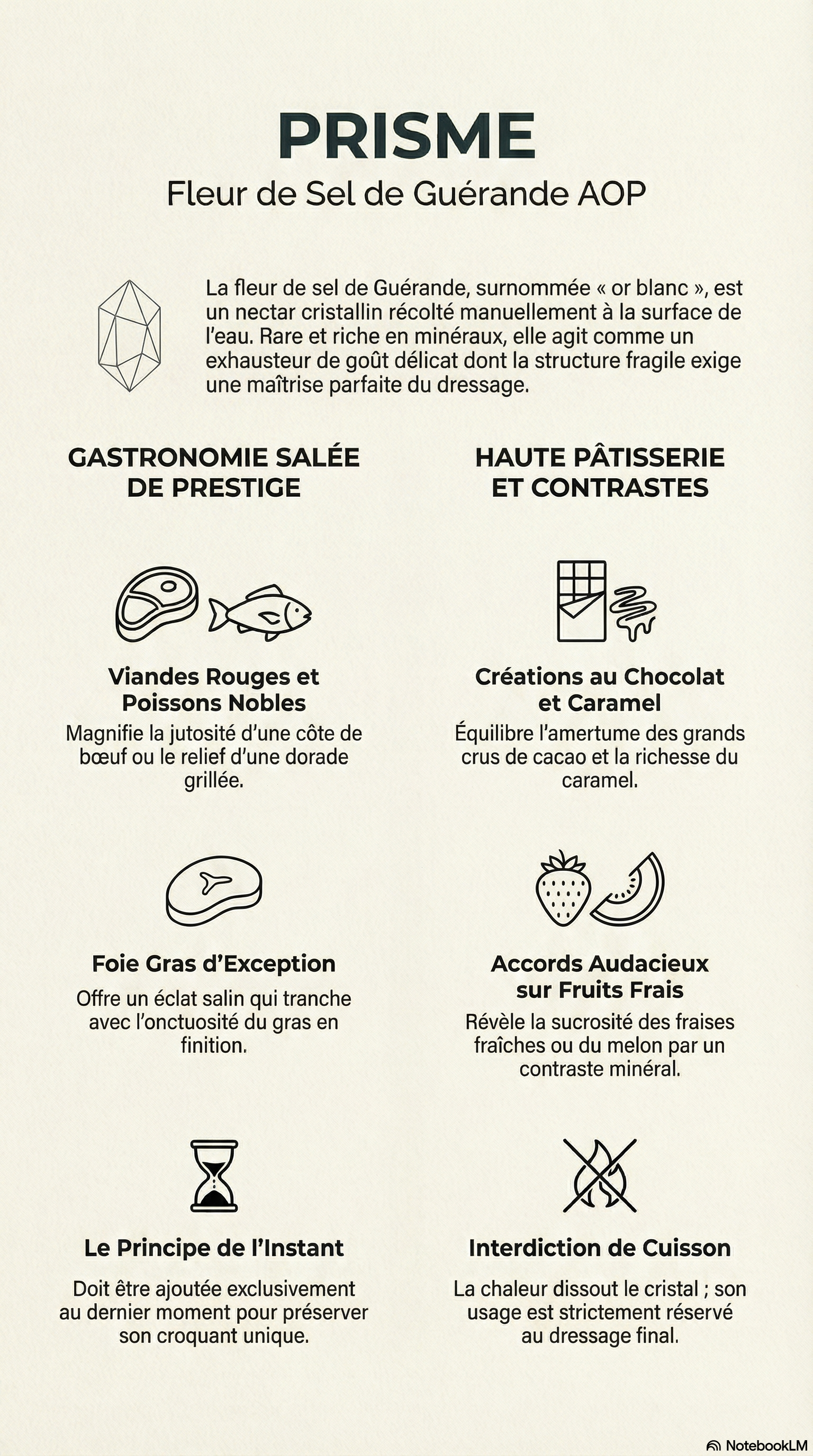 Guide des accords - Fleur de Sel PRISME